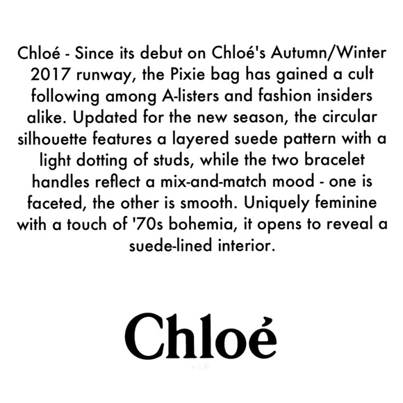 Chloe Small Pixie Round Bag in Biscuit Pink - Picture 3 of 16